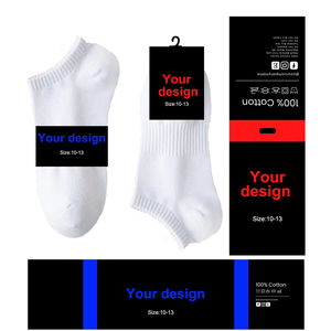 Chaussettes de Sport Confortables en Coton Polyester Blanc et Noir, Nouvelles, pour la Course, l'Entraînement, le Fitness et la Saison Estivale, Vente en Gros - Product Image 4