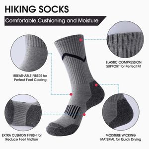 <span class=keywords><strong>Chaussettes</strong></span> d'extérieur en laine mérinos avec logo personnalisé <span class=keywords><strong>Chaussettes</strong></span> en <span class=keywords><strong>cachemire</strong></span> personnalisées <span class=keywords><strong>Chaussettes</strong></span> de randonnée épaisses pour hommes - Product Image 4