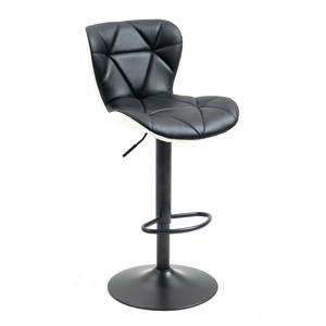 Wholesale Bar Stools Counter Height Adjustable Swivel Bar Chairs With Backs Pu <strong>Leather</strong> Padded <strong>Barstool</strong> for Home Kitchen Island - Product Image 2