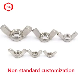 Wholesale Wing Nut SS304 Butterfly Nuts DIN315 Stainless Steel M6 M8 M10 Wing Nut