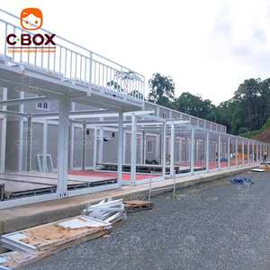 Cbox Lightweight Prefab 20ft Modular Detachable Buildings Office Construction Site Dormitory Disaster Relief Container House - Product Image 4