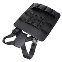 Sac de poitrine fonctionnel pour barbiers, sac en cuir pour ciseaux de barbier, sac pour tondeuses et accessoires, sac à outils de type sac à dos