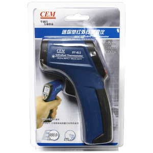 เทอร์มอมิเตอร์อินฟาเรด <span class=keywords><strong>CEM</strong></span> DT-811แบบไม่สัมผัส380 ℃ วัสดุพลาสติกสำหรับสื่อสารผ่าน USB รองรับ - Product Image 3