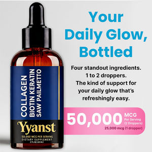 Gotas de Colágeno Orgánico con Biotina OEM/ODM - Producto de Belleza para Hidratación y Blanqueamiento de la Piel Bajo en Azúcar, Muestra Gratis - Product Image 6