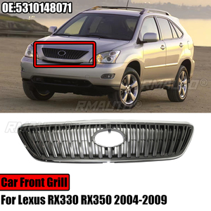 กระจังหน้ารถยนต์สำหรับ Lexus RX330 ปี 2004-2006 RX350 ปี 2007-2009 โครเมียมพร้อมกรอบสีเทา รุ่น 5310148071 - Product Image 1