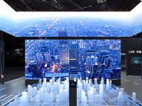 Écran publicitaire LED couleur intérieur HD 2K 4K P2.6-P3.91 Panneau matriciel SMD pour centre commercial, ascenseur, location, garantie 5 ans