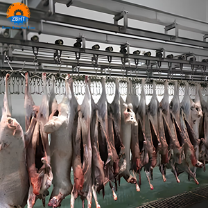 Polea rodante para matadero de ovejas con ganchos para colgar cadáveres, maquinaria de componente central de alta resistencia para mataderos de cabras - Product Image 4