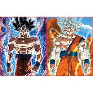420 Designs Plastic Flip Picture Anime Dragoned <span class=keywords><strong>Ball</strong></span> Goku Vegeta <span class=keywords><strong>Super</strong></span> Saiyajin 3D Lenticular Poster Japanese Wall Art - Product Image 1
