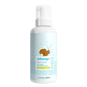 Espuma Limpiadora Sin Enjuague Xchoney 500ml Para Gatos, Perros y Conejos, Desodorante Suave para Baño de Mascotas - Product Image 1