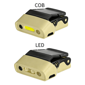 Oplaadbare draagbare krachtige LED COB-bewegingsensor-koplamp IP33-classificatie vermogensniveau-indicator voor vissen, kamperen en buitengebruik - Product Image 3