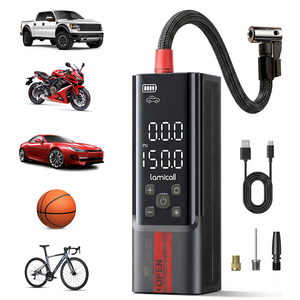 เครื่องสูบลมยางอัจฉริยะ Lamicall VHEP01-N แบบพกพา <span class=keywords><strong>ไฟ</strong></span>ฟ้า 150PSI 5000mAh ไร้สาย พร้อมระบบปิดอัตโนมัติ สำหรับรถบรรทุกและรถยนต์ - Product Image 1