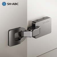 Charnière de porte ultra-fine en acier laminé à froid à angle ouvert de 95 degrés pour armoire de cuisine