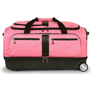 Meilleure vente <span class=keywords><strong>Porte</strong></span>-vêtements roulant pliable à roulettes Sacs à bagages Costume de danse Sac de danse roulant avec support Sac de voyage - Product Image 1