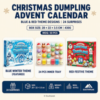 Jouets Squishy de Noël Southpeak, Jouets Fidget, Calendrier de l'Avent, Cadeau OEM à Rebond Lent et Doux WS