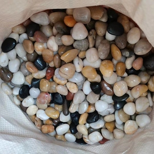 Đánh bóng cao tự nhiên màu đen <span class=keywords><strong>Cobble</strong></span> & trắng sỏi ngoài trời Vườn & Hồ bơi đá loại đá tự nhiên để sử dụng ngoài trời - Product Image 6