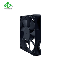 Poweryear 9215 ventilateur mince résistant aux hautes températures ventilateur PC 92mm DC 24V ventilateur sans brosse refroidisseur 12V 92X92X15mm