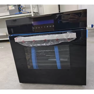 Four électrique encastré en acier inoxydable de 60cm avec panneau de commande tactile complet Fonction turbo à convection pour usage domestique - Product Image 2