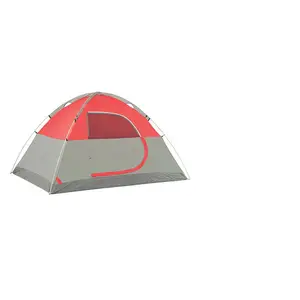 防水户外夹钳野营帐篷3季2人折叠帐篷户外用品徒步旅行装备