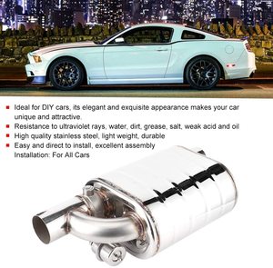 Двойной глушитель с вакуумным контроллером и дистанционным управлением, глушитель valvetronic с выпускным клапаном - Product Image 3