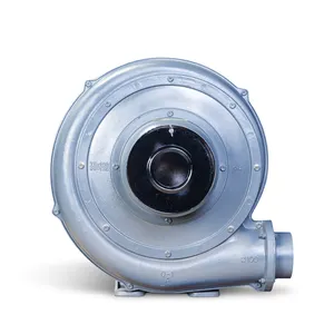 TB125-3 three phase 220V/380V 2.2kw Mid-Pressure industrial Centrifugal Fan blower for plastic raw material drying equipment