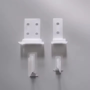Hookei White <b>Plastic</b> Corr-a-clip Shelf Support Clips for Corrugated Cardboard Paper Shelf - Product Image 4
