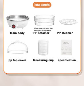 Máquina de cocción rápida automática de huevos para cocina doméstica, capacidad de 7 huevos, máquina eléctrica para hervir huevos más barata - Product Image 2