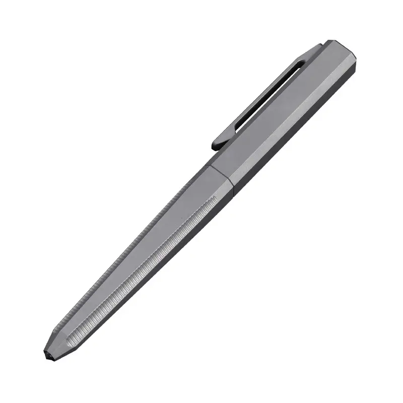 BST-TI Tactische Titanium Pen Wolfraam Stalen Kop Multifunctionele Draagbare Zelfverdedigingspen Outdoor Edc High-End Metalen Pen