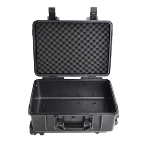 גדול קיבולת כלי על גלגלי פלסטיק מכשירי בדיקה משאבת חלקי ציוד מקרה עם EVA קצף - Product Image 3