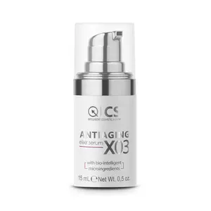 Private label ICS Antiaging X03 Elixir Serum Cosmoderma skincare 15 ml Feito na itália OEM