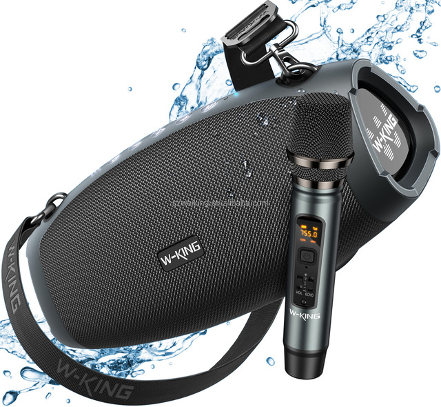 W-KING X10 for 5.0 Waterproof Outdoor Portable Subwoofer with 70W Output Heavy Bass Rechargeable Battery (15-20 Hours)