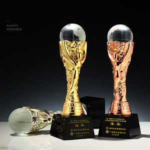 صانعة كريستال بلاستيكية مخصصة ملاك كرة السلة والكرة الطائرة الكريستال المعادن الكأس جائزة ذهبية الكأس - Product Image 4