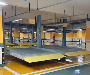 Chất lượng cao xe điện thang máy Hệ thống 2M chiều cao bãi đậu xe nâng cho xe bãi đậu xe tiết kiệm 50% không gian đậu xe - Product Image 5