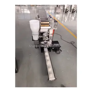 China Fabriek Produceren 2 Mallen Samosa Roller Machine Knoedel Machine Voor Thuisgebruik Automatische Empanadas Maken Machine