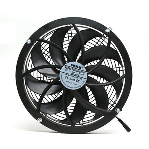 Ventilatore a Rulli con Telaio in Alluminio, 30cm, 24V DC, Motore Brushless, 1100 RPM, Grande Volume d'Aria - Product Image 1