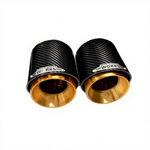 Tubo de escape <span class=keywords><strong>Mini</strong></span> JCW de fibra de carbono, puntas de silenciador para <span class=keywords><strong>Mini</strong></span> <span class=keywords><strong>Cooper</strong></span> S F54 F55 F56 F57 F60 R55 R56 R57 R58 R59 R60 R61 - Product Image 1