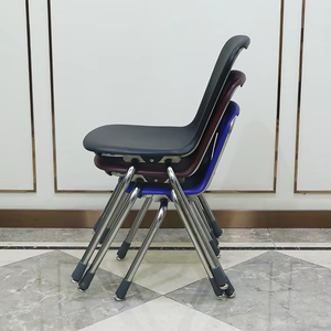 Chaises d'école empilables en plastique durables, modernes, colorées et pratiques pour les salles de classe - Vente en gros - Product Image 4