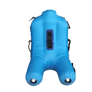 H-FUN Muñeco Inflable de PVC para Pruebas de Bolsas de Agua, para Uso Comercial/Resortes, Capacidad Inferior a 100 kg, Equipo de Juego Acuático para Exteriores - Product Image 1