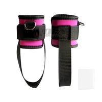 Ceinture pour cheville à anneau réglable, dispositif de protection des pieds, pour Fitness, exercices de musculation, pour les jambes