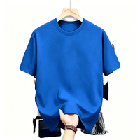 T-shirt Homme Personnalisé à Manches Courtes Col Rond Léger et Uni – Essentiel Quotidien Décontracté