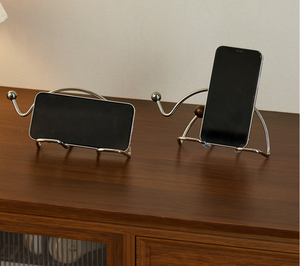 Nuovo Supporto Creativo per Telefono e Tablet da Scrivania in Acciaio Inossidabile a Forma di Elefante, Strumento per il Relax e il Visionamento di Serie TV, All'ingrosso - Product Image 4