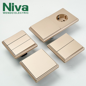 Niva Châu Âu pháp Đức Tiêu Chuẩn Thiết bị chuyển mạch và ổ cắm tùy chỉnh EU chức năng ổ cắm tường chuyển đổi ánh sáng ổ cắm cho khách sạn nhà - Product Image 3