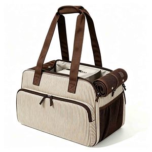 Sac de transport pour chien, petit sac à main de voyage pour chat, sac à nourriture pour animaux de compagnie, sac à déjections pour chat, sac fourre-tout, porte-chien, sac à bandoulière approuvé par les compagnies aériennes - Product Image 3
