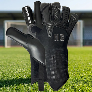 Nouveau design de gants de gardien de but avec logo personnalisé gant de gardien de but de football professionnel respirant gants de football de haute qualité confort - Product Image 3