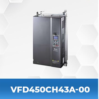 Nouvel onduleur de fréquence Delta VFD450CH43A-00 VFD CH2000 45kW 60HP 460V triphasé pour moteur industriel à forte charge