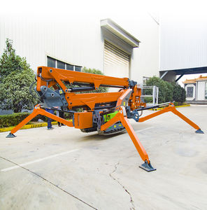 Kustom Lift Spider Man rel diartikulasikan ulat luar ruangan Crawler Boom Lift untuk penggunaan konstruksi - Product Image 4