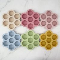 2022 Fabriek Groothandel Food Grade Lolly Ijs Pop Ijslolly Maker Ronde Ijsblokjes Bakvorm Siliconen