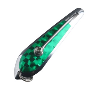 Hameçon de pêche à la traîne en acier inoxydable imprimé de 15 g, grand spoon, appât artificiel dur pour la pêche en eau profonde, <span class=keywords><strong>carpe</strong></span>, métal électro-plaqué - Product Image 5