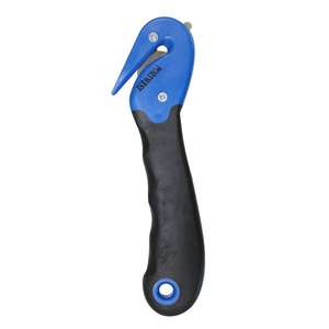 PORTWEST - KN50BLU Blue <b>safety</b> <b>cutter</b> - EAN 5036108324316 CUTTING KNIVES AND <b>CUTTERS</b> - Product Image 1