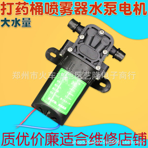 Pulverizador eléctrico, bomba de alta presión, motor de 12V, bomba de agua de doble núcleo para uso agrícola, accesorios universales - Product Image 2