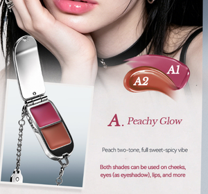 Nueva Crema Labial Multiusos de Doble Color con Logotipo Personalizado, Acabado Brillante, Ligera, Sedosa e Hidratante - Product Image 6